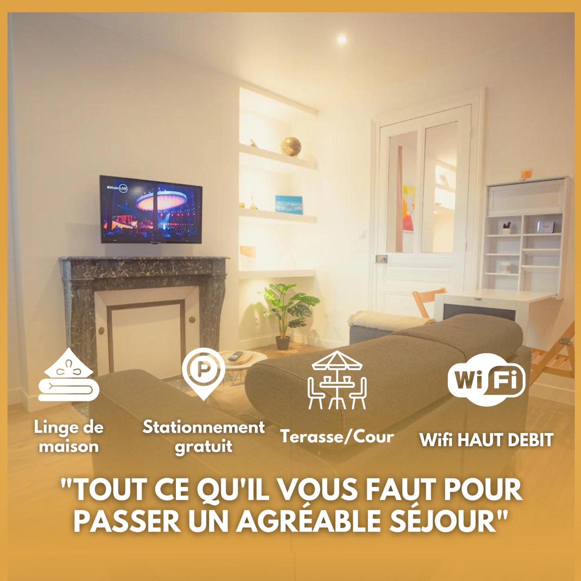 Saint-André-les-Vergers Appartement Cozy Avec Stationnement Gratuit מראה חיצוני תמונה